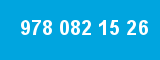 978 082 15 26